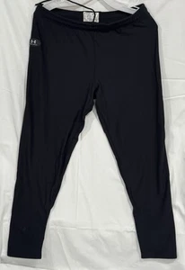 Boy's Youth Under Armour Jogger Sweat Black Pants Size XXL Bottoms Logo - Picture 1 of 6
