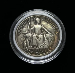 1936-D San Diego Commemorative Silver Half Dollar in Capsule - Picture 1 of 7