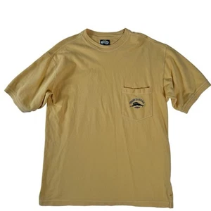 Tommy Bahama Amarillo Cuello Redondo Relajado Bordado Bolsillo Camiseta Para Hombre Talla M - Imagen 1 de 24