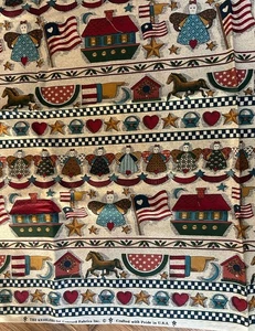 EIN Yard...Americana Stoff Meterware - Die Kesslers für Concord Stoffe. Reduziert - Bild 1 von 3