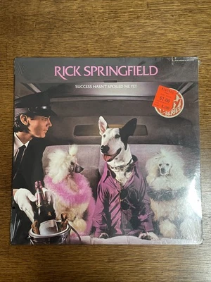 Rick Springfield Success Hasn't Spoiled Me Yet Sealed Unopened Original LP Vinyl - Image 1 of 4