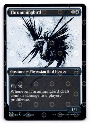 Thrummingbird NM Showcase Phyrexia: All Will Be One 432 MTG Foil - Image 1 of 2