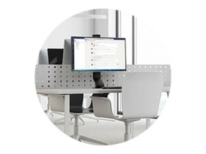 Kensington Monitorarm mit VESA-Befestigungsplatte, Platzsparender Single Monitor - Photo 1/6