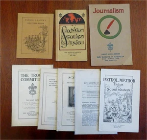 Boy Scout of America Lot x 8 Hefte Lieder Politik 1910er-40er Jahre tolles Lot - Bild 1 von 13