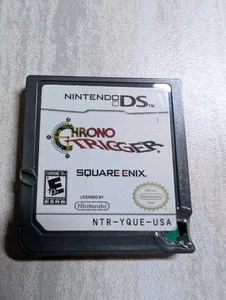 Chrono Trigger Nintendo DS AUTÉNTICO HEAVY CARR WEAR VERSIÓN EE. UU. - Imagen 1 de 5
