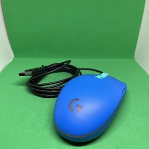 Logitech G203 LIGHTSYNC Gaming Mouse with Rainbow Optical Effect Blue (NO BOX)  - Picture 1 of 5