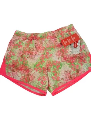 BCG Girls Running Shorts Size L 16 Pink Green White NWT (012) - Image 1 of 4