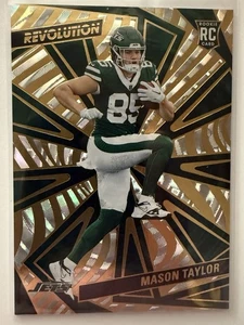 Mason Taylor 2025 Panini Revolution #226 FRACTAL #/99 New York Jets Rookie RC - Picture 1 of 2