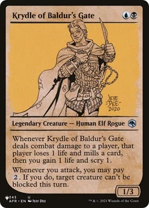 Krydle of Baldur's Gate (Showcase) - 343/281 / English / Near Mint - Picture 1 of 1