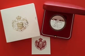 2014 Monaco 10 Euro Hercules der Bogenschütze Silber PP proof CoA+Box OVP RAR - Bild 1 von 6