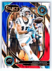 2024 Panini Select #202 Adam Thielen Red & Blue Prizm Shock Carolina Panthers - Bild 1 von 2