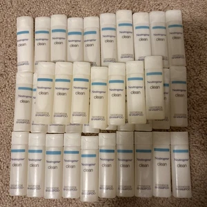 (LOTTO DI 37) Neutrogena Clean Shampoo Normalizzante Travel Size Hotel 0,8 oz - Foto 1 di 3