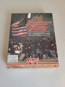 No Greater Glory Gioco PC Big Box SSI Strategia Guerra Civile MS-DOS 3,5" - Foto 1 di 14