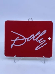 Dolly Parton 1980’s Tour Equipment Tag Acryclic Pass RARE Original - Picture 1 of 2