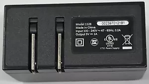 Genuine Microsoft Zune I.T.E Power Supply AC Adapter 5V 1A 100 - 240V Model 1128 - Picture 1 of 6