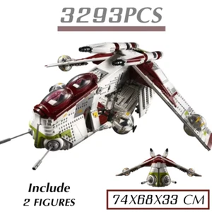 3,293 pezzi UCS Star Wars NUOVA REPUBBLICA CANNONIERA blocchi da costruzione modello 75309 - Foto 1 di 6