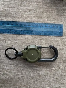 Neu Schwerlast einziehbar taktische Ausrüstung Halterung Schlüsselband Leine Haltegurt - Bild 1 von 1