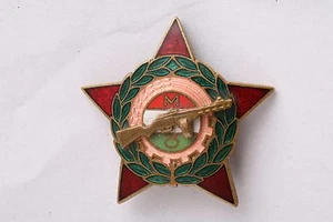 Hungary Hungarian Worker Guardian 5 Years Service Civil Defense Badge Medal  - Picture 1 of 2