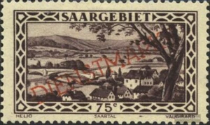 Saar d30a con charnela 1929 Paisajes - Imagen 1 de 1