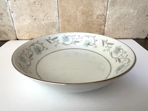 VINTAGE CREST WOOD BALLERINA CHINA FRUIT BOWL #1221 JAPAN FLORAL - Picture 1 of 4