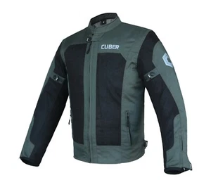 Chaqueta de Malla de Motocicleta Montar Aire Motociclista Hombre Chaqueta CE Blindada Transpirable Verano - Imagen 1 de 5