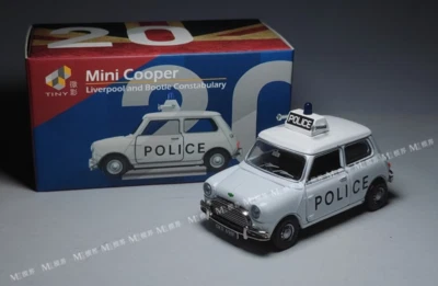 1/50 UK20 BMW Mini Austin Cooper Mk Special Police Vehicle Model Gift - Image 1 of 4