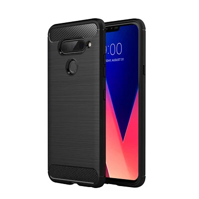 BISEN Case For LG V40 ThinQ - Shockproof Protective Cover Armor Guard Shield Saver