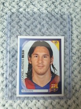 2007 2008 Panini Champions League Sticker #58 Lionel Messi Barcelona