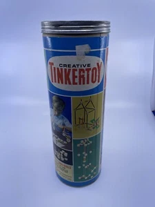 Vintage 1972 Tinkertoy No#136 Original Creative Educational Toy Junior Architect - Picture 1 of 9