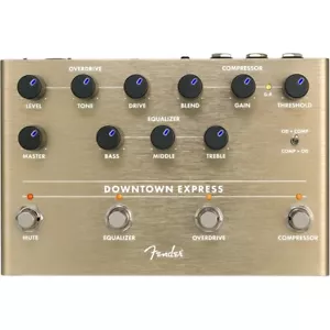 Fender Downtown Express Bass Multi Effect Pedal - Picture 1 of 5