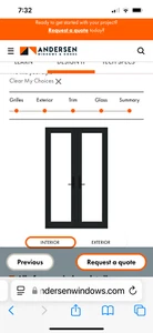 exterior french patio doors - Picture 1 of 1