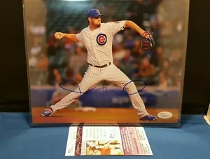 JASON HAMMEL CHICAGO CUBS SIGNED AUTOGRAPHED 8X10 PHOTO AUTH BY JSA - Picture 1 of 1