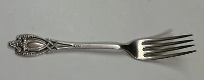 "Tenedor de cena Rogers, Lunt & Bowlin - Monticello de plata de ley de 7 1/2"" / 1 pieza" Foto 1 de 3