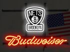 Brooklyn Nets Board 20&quot;x16&quot; Neon Sign Bar Lamp Beer Light Night Man Cave for sale