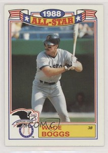 1989 Topps Rack Pack Glossy All-Stars Wade Boggs #4 HOF