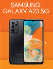 Smartphone Samsung Galaxy A23 A236U 5G 64 Go 6,6 pouces entièrement GSM débloqué noir