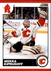 2010-11 Score Hockey #110 Miikka Kiprusoff