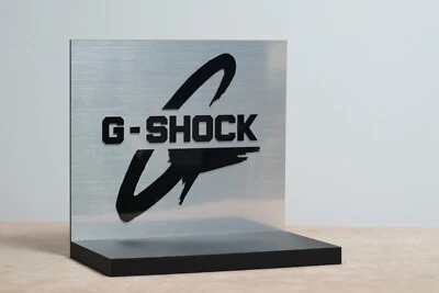 Soporte de reloj de coleccionista G-SHOCK aluminio promoción tienda exhibición distribuidores solo genuino Foto 1 de 4