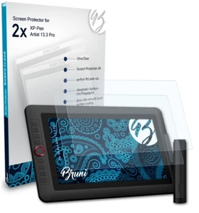 Bruni 2x Schutzfolie für XP-Pen Artist 13.3 Pro Displayschutzfolie - Bild 1 von 8