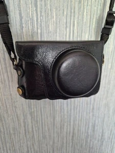 Camera Case for Lumix TZ100. Genuine Leather Magagear Eveready Style - Picture 1 of 6
