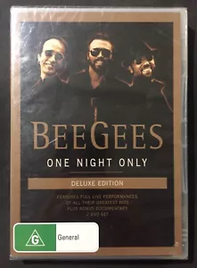 BEE GEES - ONE NIGHT ONLY (2 DISC DELUXE EDITION) DVD - BRAND NEW - REGION 4 - Picture 1 of 2