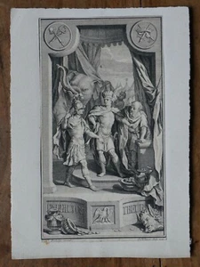 FOLKEMA JACOB (1692-1767) - ORIGINAL GRAVUR 18. JAHRHUNDERT NACH VERKOLJE - Bild 1 von 3