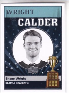 CUBIERTA SUPERIOR SHANE WRIGHT 2022-23 2 WRIGHT PARA CALDER #CC-13 SEATTLE KRAKEN - Imagen 1 de 1