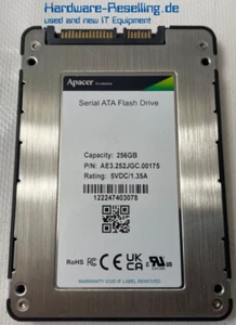 Apacer 256GB SSD 2,5 " SATA AE3.252JGC.00175 - Afbeelding 1 van 2