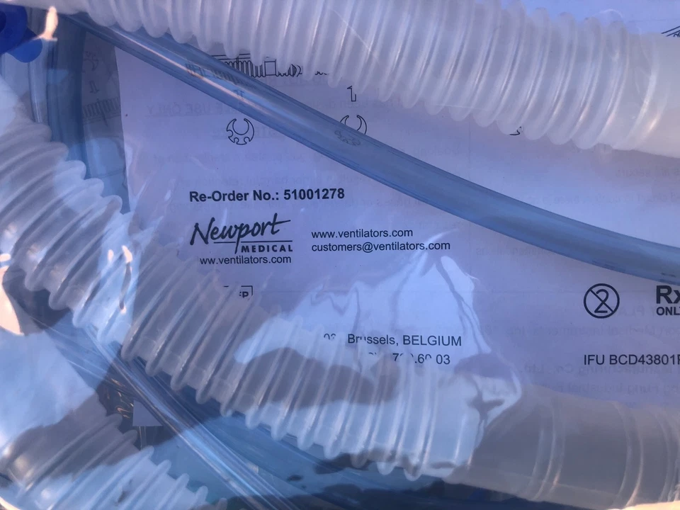 Circuito universal Medtronic Newport sin trampa de agua BCD43801P Foto 1 de 1