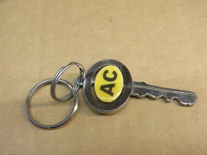 " A C " KEY CHAIN KEY RING WITH SPINNING CENTER - Picture 1 of 4