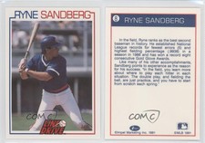 1991 Line Drive Ryne Sandberg Box Set Ryne Sandberg #8 HOF