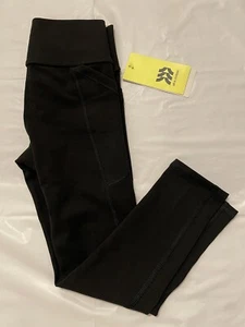 Girls Pocket Leggings All in Motion Black XS(4/5) NWT - Picture 1 of 3