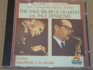 DAVE BRUBECK < With Paul Desmond - NYC CARNEGIE HALL 1963 > NM (CD) - Bild 1 von 4