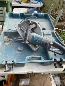 110 VOLT MAKITA 4112HS 300 MM STONE CUTTER IN ORIGINAL CARRY CASE EX HIRE SHOP - Picture 1 of 7